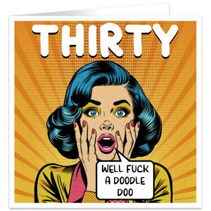 Well-Fuck-A-Doodle-Doo-30-birthday-card