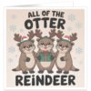 All-of-the-Otter-Reindeer-Christmas-card