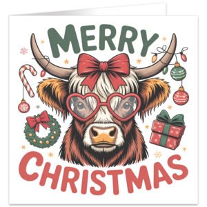 Cow-Merry-Christmas-card