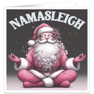 Namasleigh-Yoga-Santa-christmas-card