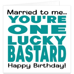 You're-one-lucky-bard-birthday-card